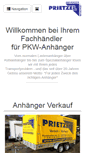 Mobile Screenshot of anhaenger-pkw.de